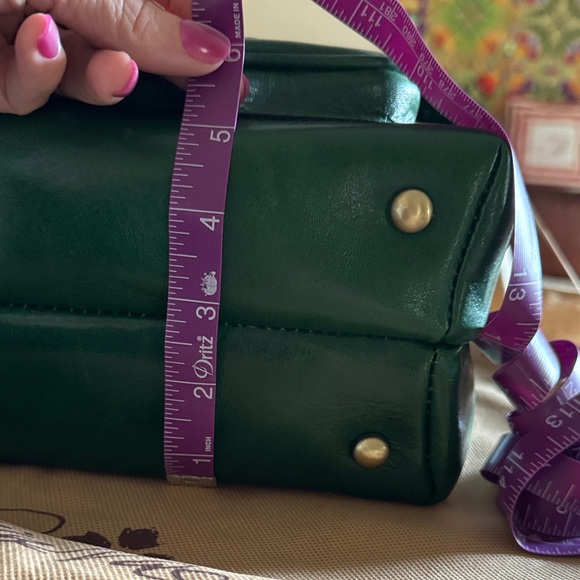 Patricia Nash Forest Green Embossed Leather Bag - Picture 15 of 16